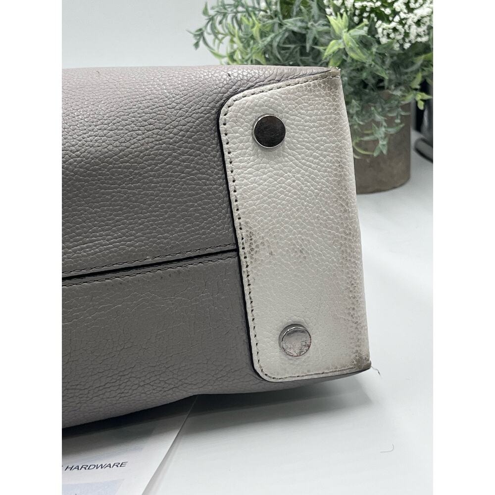MICHAEL KORS Mercer Color-Block Saffiano Leather Large Convertible Tote Bag COA - Picture 13 of 16